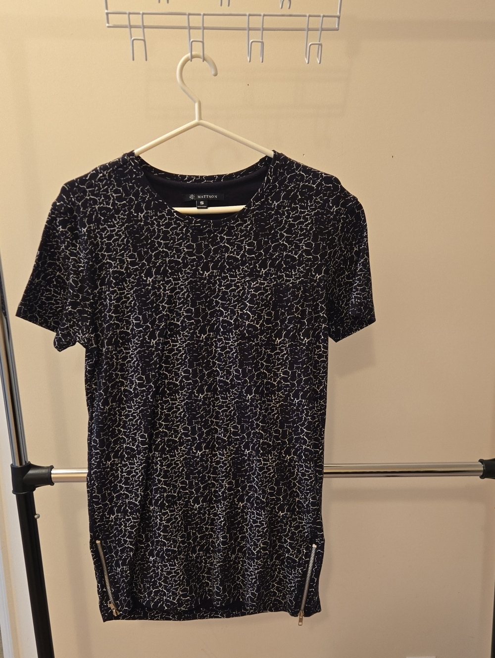 Mattson Crackle Print Tee